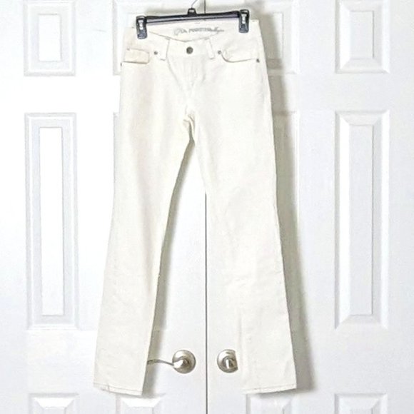 LA MARTINA Women's Straight Leg Jeans  Size 26  White  NWOT - Picture 1 of 7